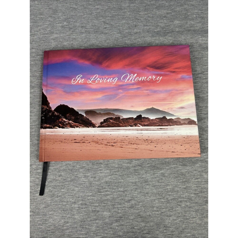 In Loving Memory, Thoughts & Memory Book, Memorial, Celebration Of Life